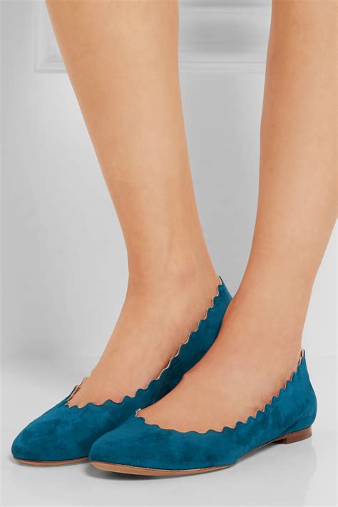 chloe flat|chloe flats scalloped.